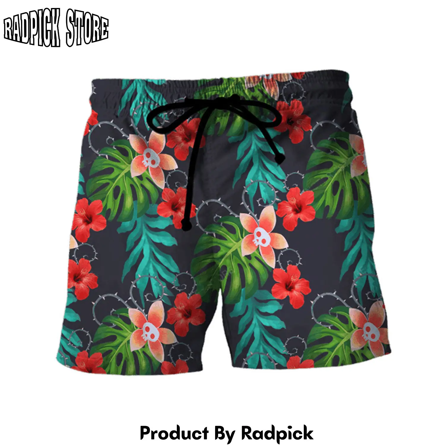 Radpick 3d dracula hotel transylvania hawaii shorts rp631562